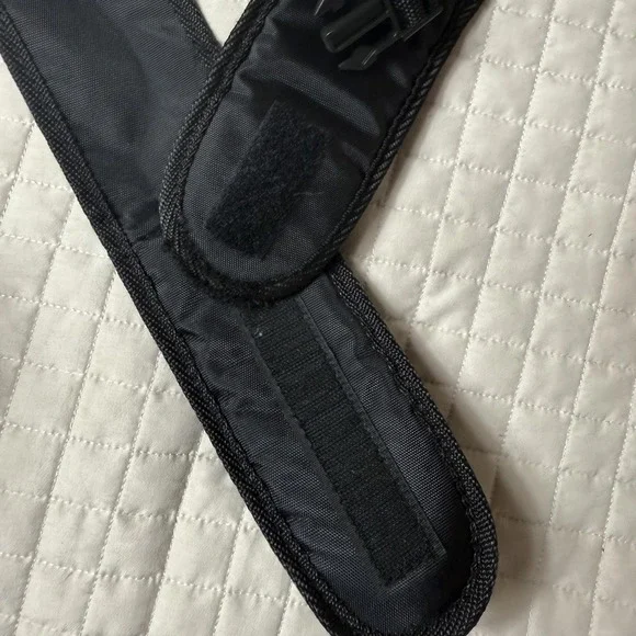 Lei Accessories Black Nylon Shoulder Bag Lightweight Everyday Hobo Purse - Picture 10 of 12